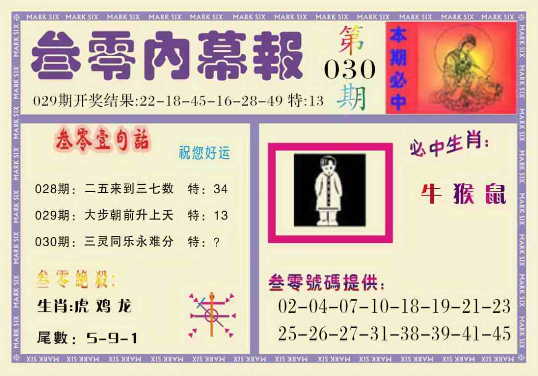 030期叁零内幕报[图]